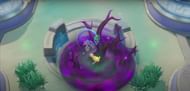 Trevenant's Unite move summons a dead forest (Image via TiMi Studios)